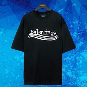 Balenciaga Black Men's T-Shirt